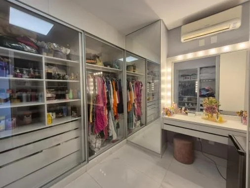 Camarim com iluminação