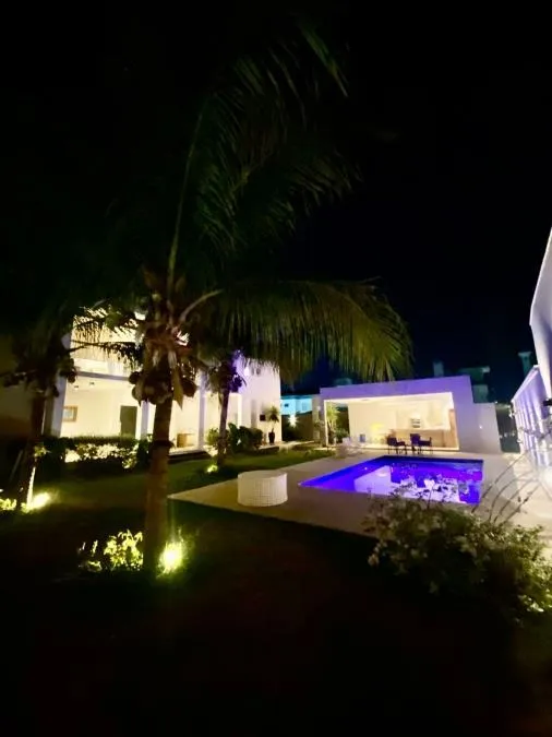 Iluminação à noite